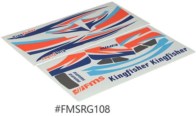 Decal Part for FMS Model New RC Sea Plane Toy 1400mm