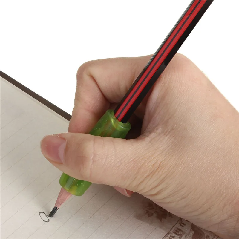 Новейшая 4 шт. обучающий партнер детская учебная Канцелярия карандаш удерживающее практическое устройство для коррекции ручки Postures Grip