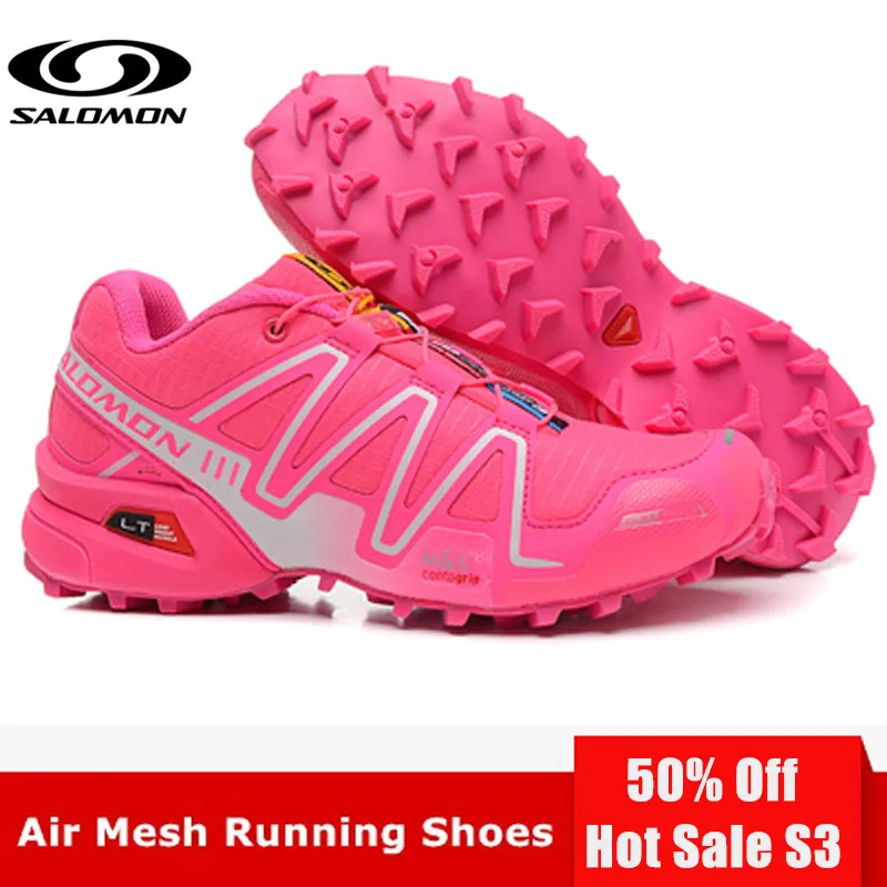 $27.73 Salomon Speed Cross 3 CS III Women Shoes Outdoor Woman Running Shoes Zapatillas Mujer Deportiva Salomon Shoes Free Shipping