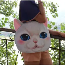 Кошка, мяу, звезда, люди, сумка на плечо, большая сумка, сумка, милый мультфильм, креативные подарки, сумка через плечо