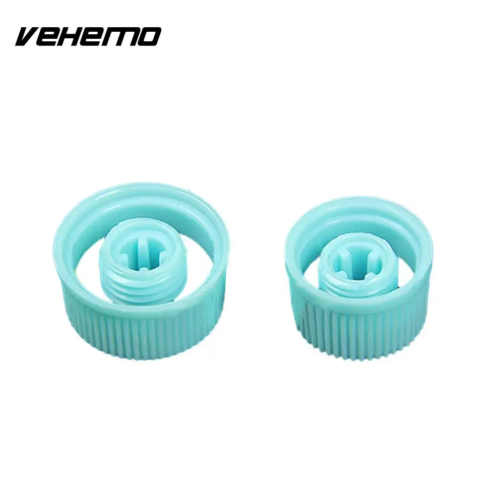 

1 Pair Car Vehicle Air Conditioning Pipe Service Valve Dust Cap High Low