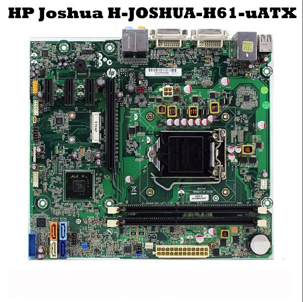 Scheda madre originale per hp joshua H-JOSHUA-H61-uATX  670960-001/696233-001 lga 1155 ddr3 per intel h61 scheda madre desktop -  AliExpress