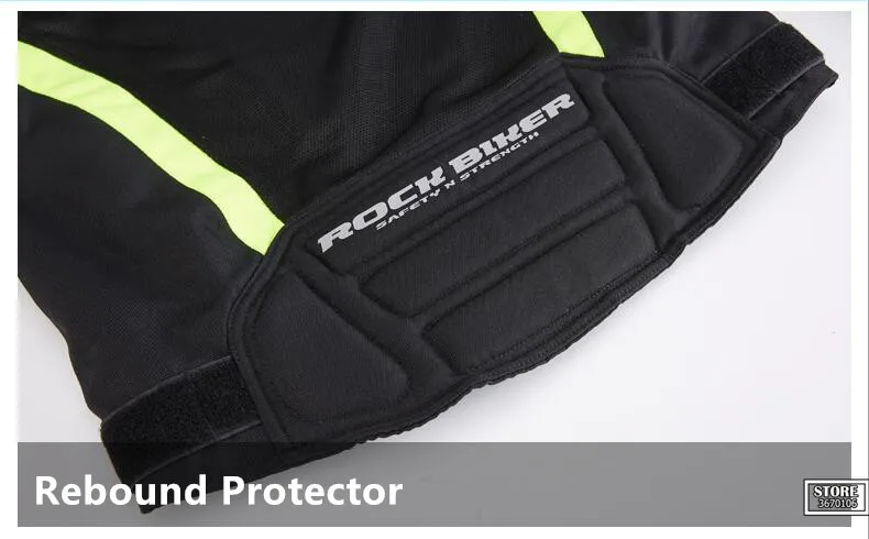 ROCK Байкер отражательная куртка для мотоциклов гоночный костюм защитный Шестерни Броня мотоциклетная куртка+ брюки в стиле хип-хоп; протектор мото Костюмы набор