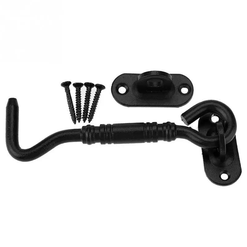 Door Cabin Hook Eye Latch Lock For Barn Shed Gate Door Catch