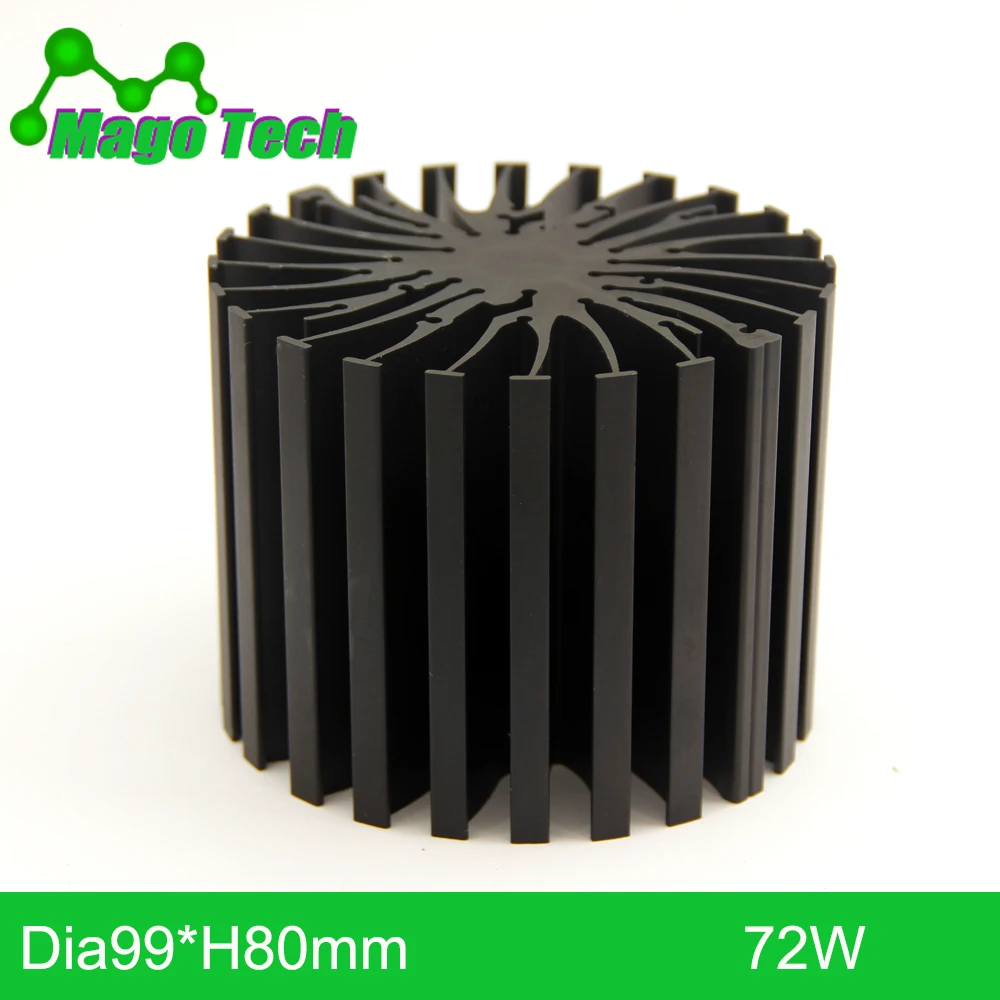 

ш99*80mm Modular LED Star Cooler for low and high bay light LED Grow Light Heatsink 22 mounting holes for all COB Brands