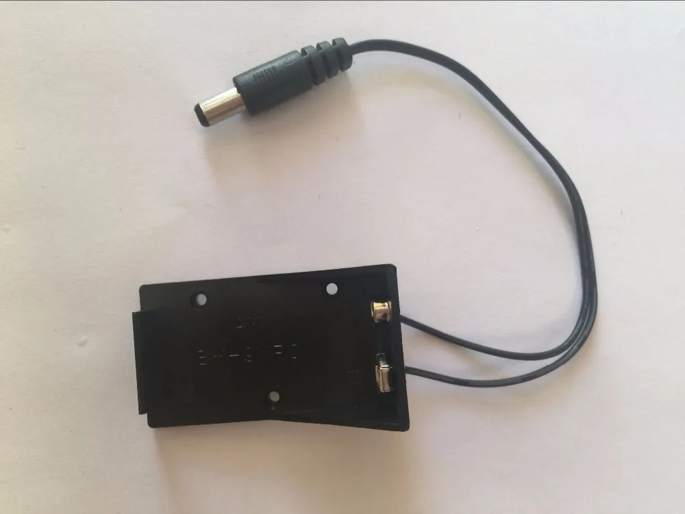 

9V KEYES Battery Holder Box Case Wire With Plug 5.5x2.1mm For Arduino
