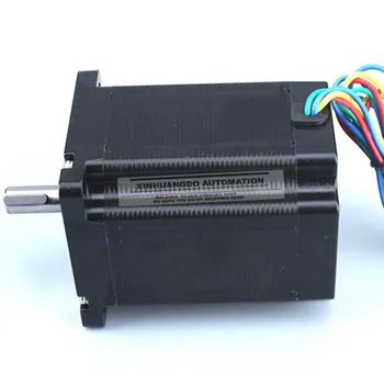 

NEMA 34 stepper motor 98mm 6.8 N.m 5A 1000Oz-in high torque 86 stepping motor for CNC Router engraving machine 3D printer