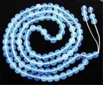 

RHJ00142 8mm Charming 108 Tibet buddhist moonstone prayer beads Necklace