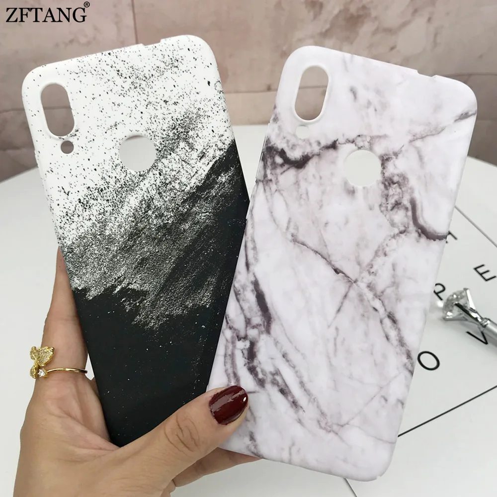 

Phone Cases For Xiaomi Redmi Note 7 8 Pro Case Hard PC Marble Matte Back Cover For Funda Xiaomi Redmi Note 7 Case Coque