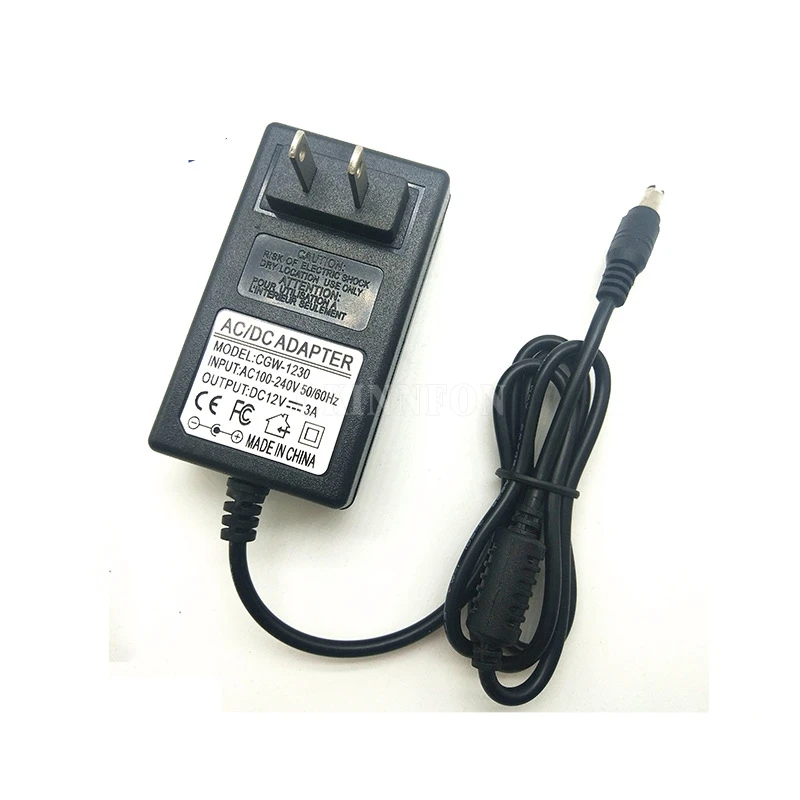 100 шт./лот 12V3A IC Program 12В 3A светодиодный адаптер питания для SMDLED Light DC Plug 5 мм x2.1мм | Отзывы и видеообзор
