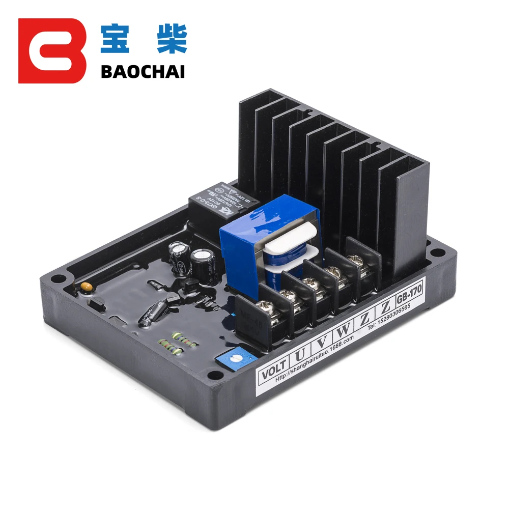 

STC three phase Voltage Regulator Stabilizers GB170 ac Brush 380v Diesel Generator Accessories Automatic electric Controller