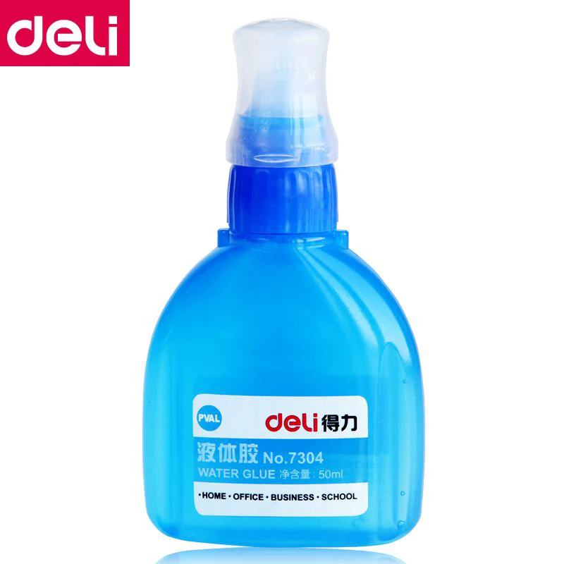 

1 шт., жидкий клей Deli 7304, 50 мл