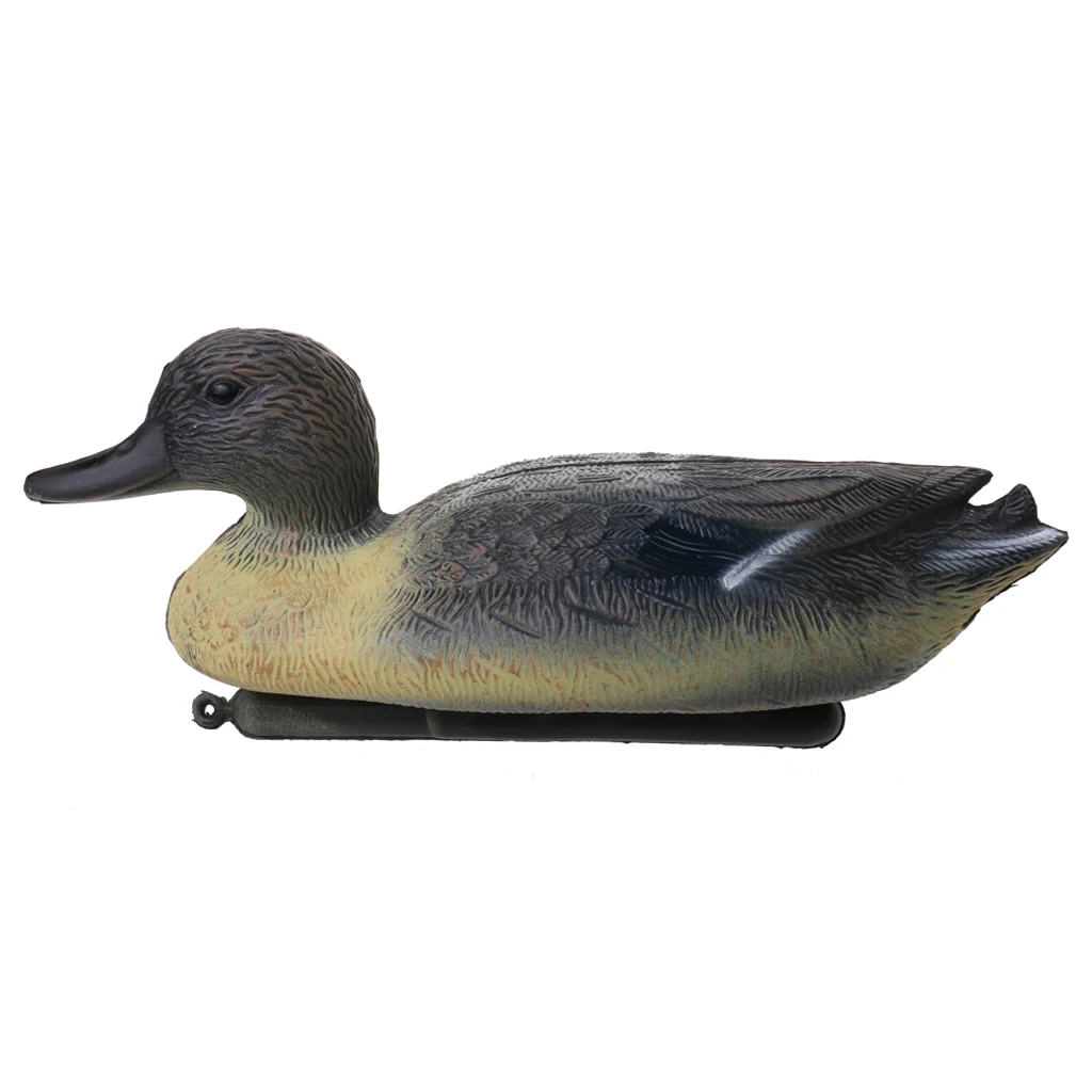 Plastic Water Lifelike Floating Hunting Duck Decoy&nbsp;Incredibly Durable Mallard Drake Outdoor Fishing Hunting Decoy Accessories