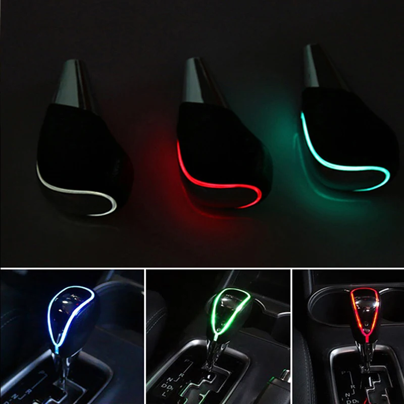 

Auto Car AT Gears Shift Knobs For Lexus is250 rx300 gx470 rx350 lx470 gs300 rx330 ct200h ES RX 2018 Touch Sensor Cold Light RGB
