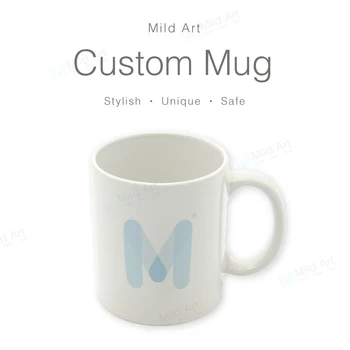 

Custom Ceramic Coffee Mugs Set Blank Water Tea Cups Beer Creative Photo Print White Sublimation Personalized Kitchen Accessories