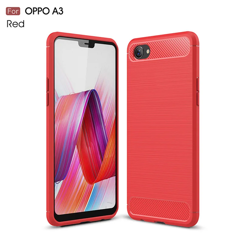 1 шт. Роскошные Чехлы для мобильных телефонов OPPO A3 силиконовый защитный гелевый