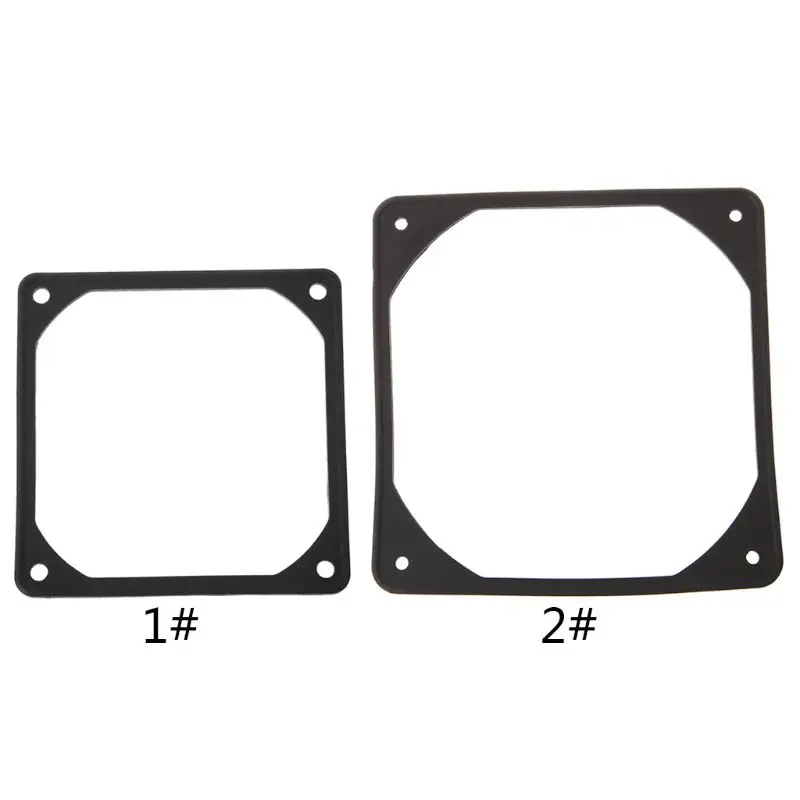 

2Pcs/set 8/12cm Silicone Shock Absorption Pad CPU Cooler Fan Cooling PC Case Anti Vibration Gasket Water Cool dropshipping