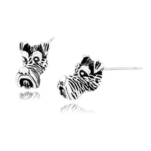 Винтаж Шнауцер& Рэт-терьер шпилька в виде собаки серьги в стиле «панк» собак серьги с надписью Love для Для женщин ювелирные изделия бижутерия в подарок на Рождество Femme Pendientes