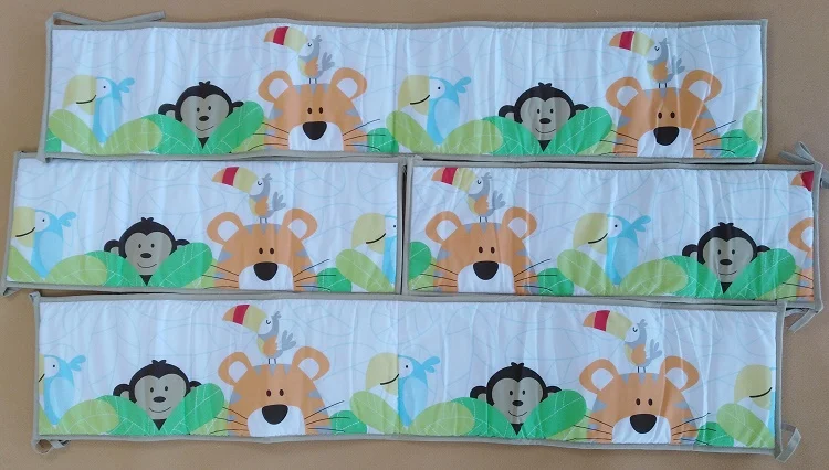 4 шт. китайский производитель дизайн Рекламные детские постельные принадлежности набор-одеяло, простыня для кроватки, юбка для детской кроватки, бамперы