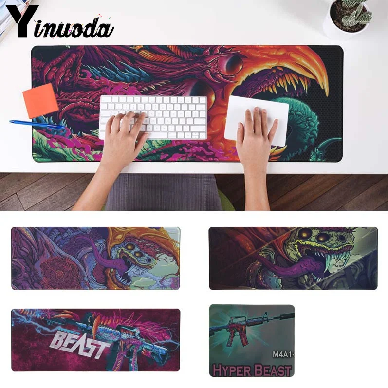 Забавные противоскользящие прочные компьютерные терминалы Yinuoda CS GO Hyper beast AWP для
