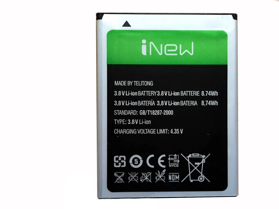 Новый 100% Оригинальный аккумулятор для INEW V3 перезаряжаемый 2300mAh V3c литий ионный