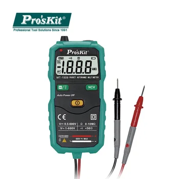 

Pro'skit MT-1509 Smart Pocket Type Automatic Range Digital Multimeter Anti-Burn High Precision Non-contact Household Test Meter
