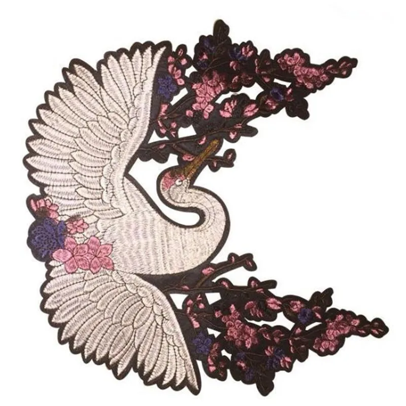 

Girls clothes baby Badge embroidery flower patch red-crested deal with it T shirt iron on patches for clothing women 3D stickers