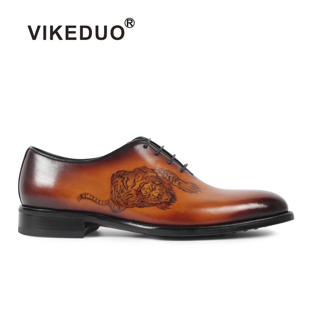 Vikeduo Vintage Handmade Patined Genuine Leather Shoe Lace Up Wedding Dress Office Party Shoe Original Design Mens Oxford Shoes цена Vikeduo Vintage Handmade Patined Genuine Leather Shoe Lace Up Wedding Dress Office Party Shoe Original Design Mens Oxford Shoes цены онлайн