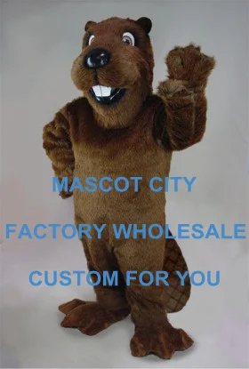 

Маскарадный костюм бобра в виде лесного животного, размер для взрослых, мультяшный персонаж, модель SW852