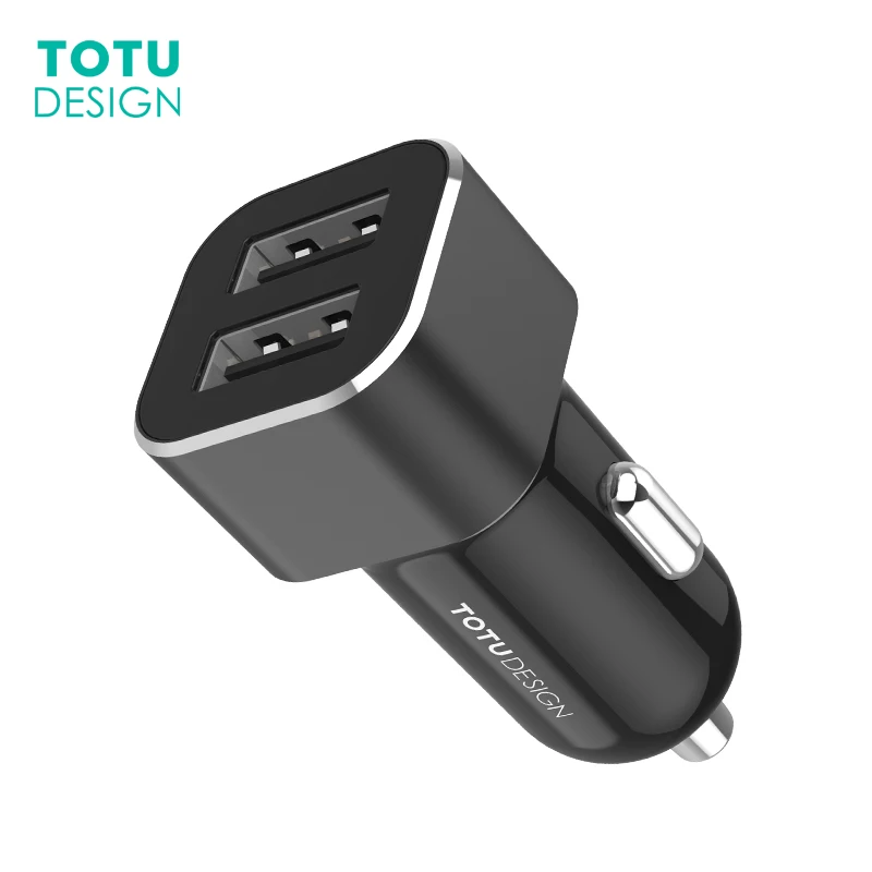 

TOTU Dual USB Car Charger Adapter Universal Smart Auto 2.4A Quick Charge With LED Light Car-Charger For iPhone 7 6S 6 Samsung