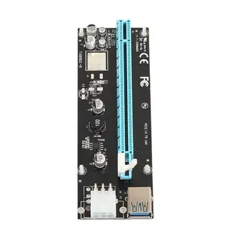

USB 3.0 PCI-E 1X to 16X Card Riser Extender Adapter (6 Capacitors)