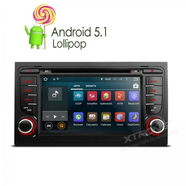 Newest 7 Quad Core 64 Bit Android 5 1 OS Special font b Car b font