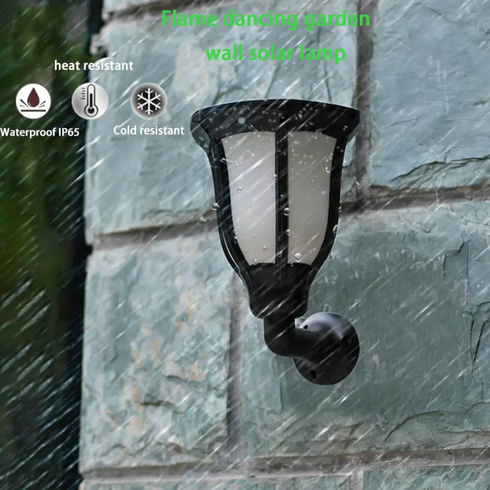 Lâmpada do Gramado Levou ao ar Pátio ao ar Luz da Tocha Chama Bruxuleante Solares Livre Tiki Lâmpada Paisagem Jardim Quintal Decor 2-pack 8 outdoor lighting ip65