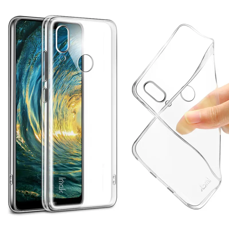 IMAK Ultra Thin Soft TPU Gel Case For Huawei P20 Lite Clear Back for P20Lite Dual Sim silicone Cover Retail Package |