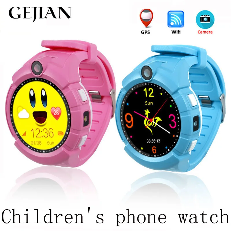  GEJIAN Children's Watch With Camera GPS WIFI Position Children's Watch SOS Anti-Lost LBS Monitoring