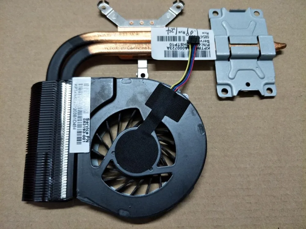 Кулер для HP pavilion G4 G6 G7 радиатор охлаждения с вентилятором на 683192 001 685479 683028 683193 680550
