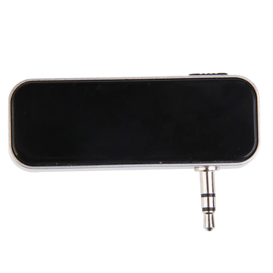 Mini Portable 3.5mm Jack FM Transmitter Module Rechargeable Built-in Battery FM modulators car-styling