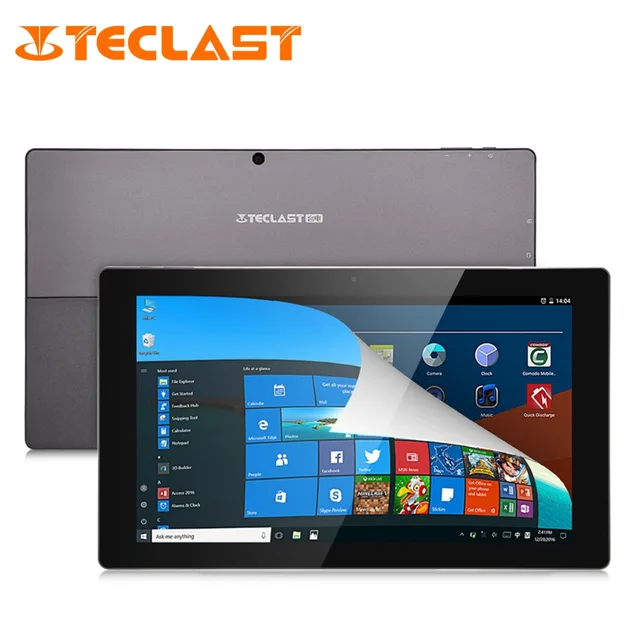 Teclast Tbook 16 Мощность 8 Г RAM + 64 Г ROM 11.6 "1920*1080 Windows 10 + Android 6.0 Intel X7-Z8750 Quad Core 2 в 1 Ultrabook Tablet PC