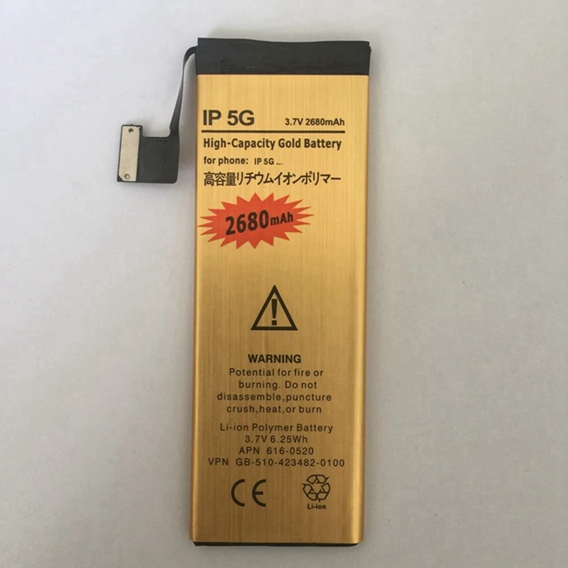 

supersedebat for iphone 5 5g accumulator battery Internal Replacement li ion Batteries Bateria for Apple iphone 5 5G with tools