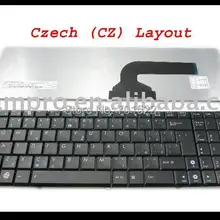 Новая клавиатура для ноутбука ASUS N50 N53S N53SV K52 K52F K53S K53SV K72F A53 A52 U50 G51 N51 N52 N53 n53 черный Чешский MP-07G76C0-8862