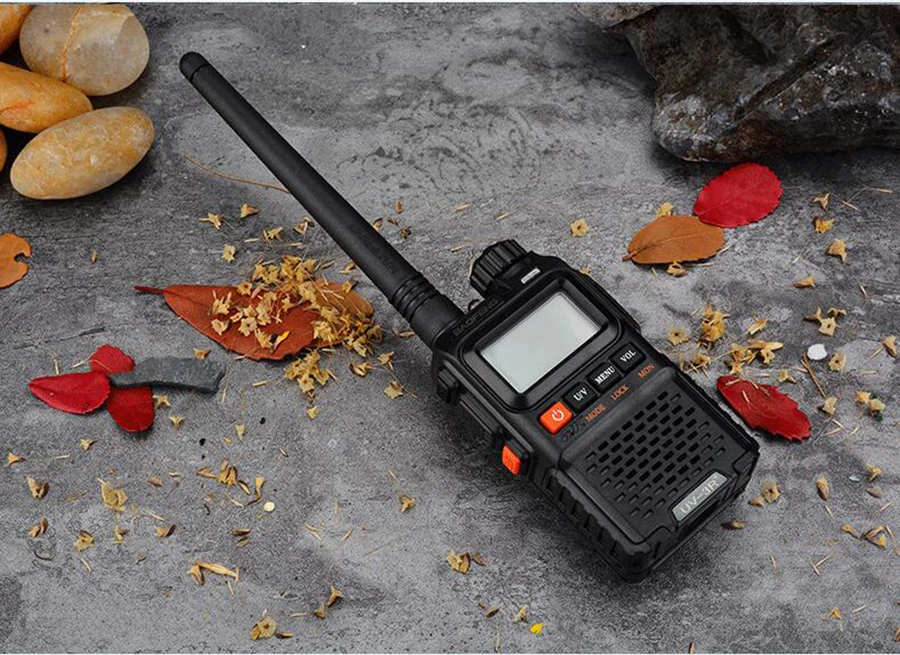 Baofeng UV-3R+ Walkie Talkie VHFUHF Dual Band UV-3R Plus Portable Walkie Talkie with Headset UV3R Two Way Ham Radio Tranceiver (3)