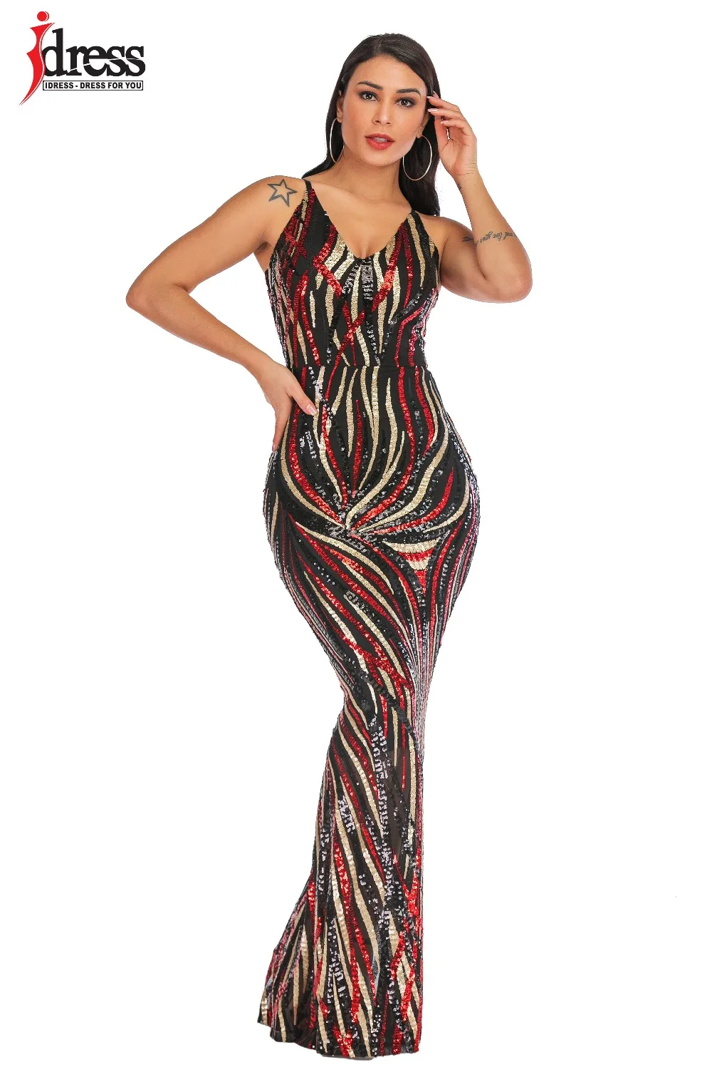 SEQUIN MAXI DRESS (3)
