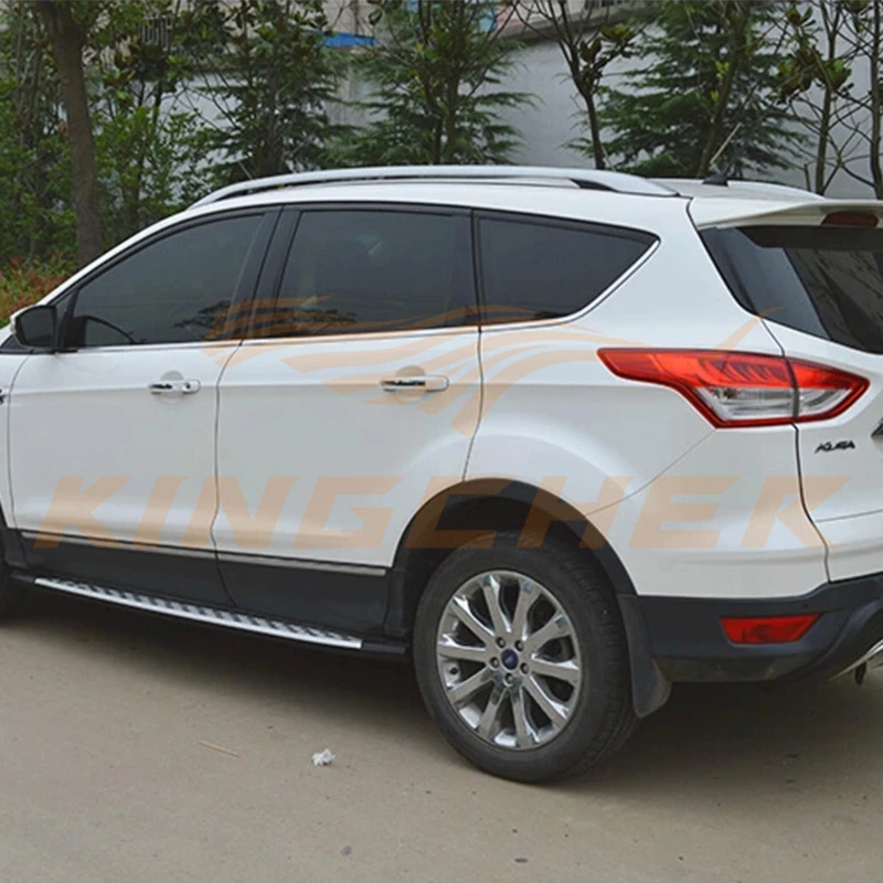 Алюминий Багаж камера Багажник На Крыше Железнодорожного Nerf Бар для Ford Kuga Побег 2012 2013