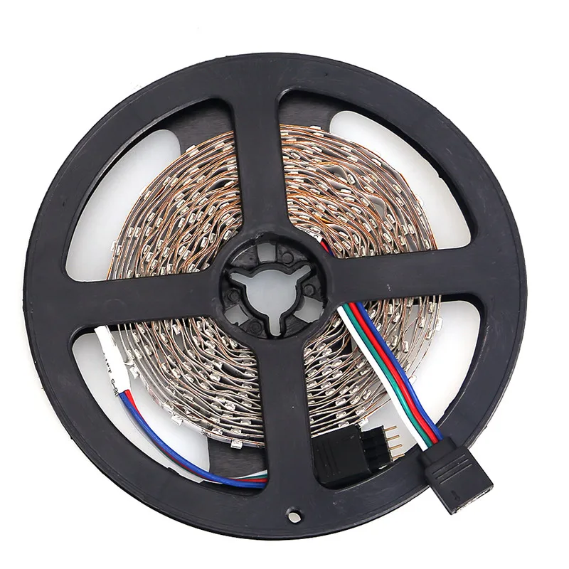 Светодиодная лента SMD3528 5 м 300 светодиодов 12 В неводонепроницаемая Диодная RGB