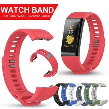 

Replacement Silicone Strap 7 Color Soft Flexible Lightweight Watch Band For Huami AMAZFIT Cor Smart Bracelet