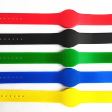 13,56 МГц S50 часы с силиконовым браслетом Тип ISO14443A NFC браслет на запястье наручный браслет с технологией радиочастотной идентификации