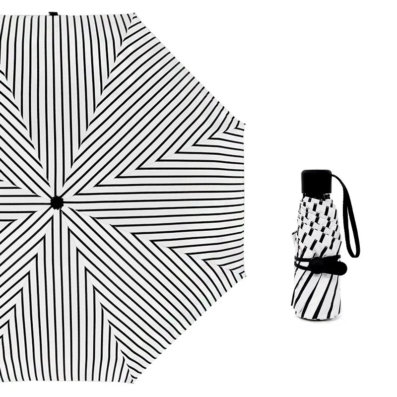 Складной зонт PALONY, креативный, милый, компактный, складной, легкий, для путешествий, Зонт от дождя, водонепроницаемый/УФ-защита