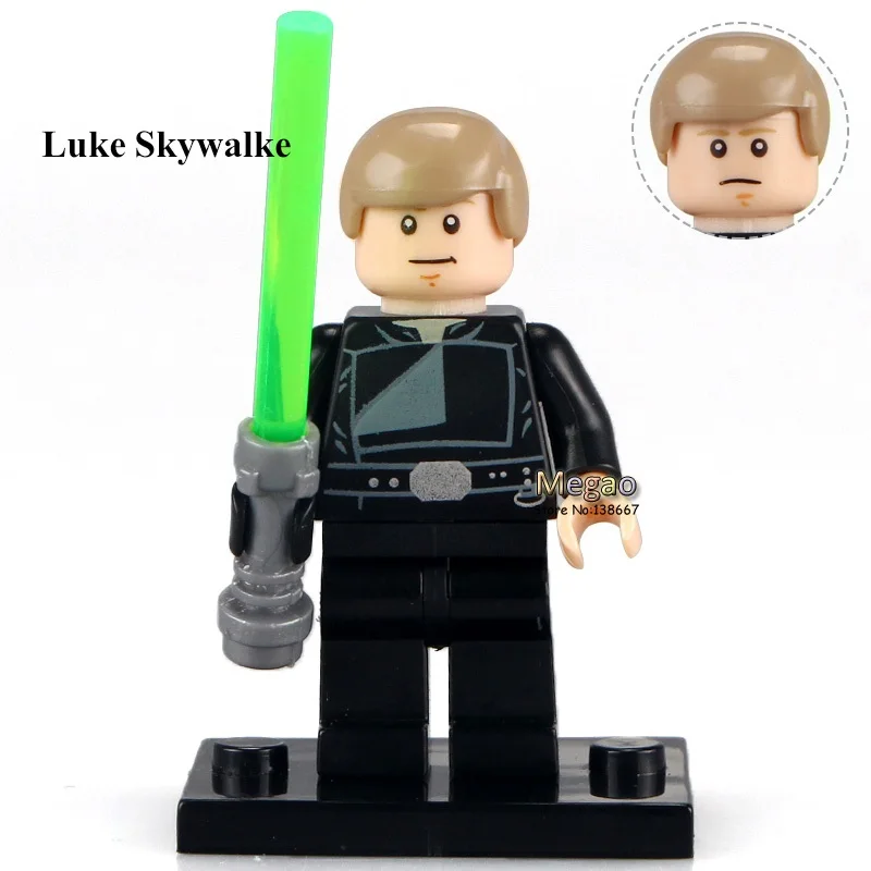 

SingleSale Jedi PG679 Luke Skywalker with Lightsaber SW635 Death Star Final Duel Blocks Building Blocks Kids Toys