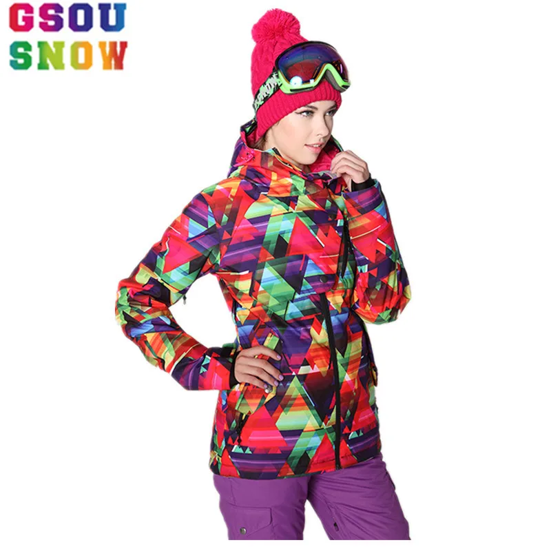 Женские горнолыжные костюмы gsou Snow