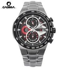 Luxury brand watches men sports luminous racing mens quartz wrist watch waterproof 100m CASIAM 8209